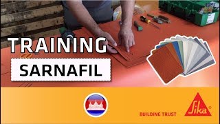 Training  Initiation of Sarnafil Membrane for Roofing [upl. by Apollus]