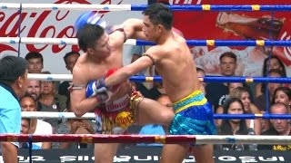 Muay Thai Prajanchai vs Sing พระจันทร์ฉาย vs สิงห์ Rajadamnern Stadium Bangkok 21716 [upl. by Ahsemit]