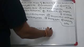 Find molecular mass of given compounds Chap 3 class 9 atomsandmoleculesclass9 cbse9 gseb [upl. by Abagail]