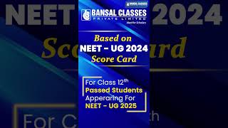 Bansal Classes Special Program for NEET2025 Aspirants humdoctorhai [upl. by Eentirb]