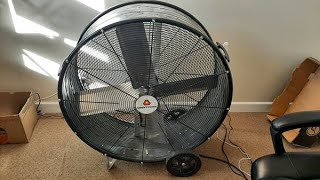 Ultimate Relaxation FAN SOUND  Big Barrel Fan [upl. by Folly]