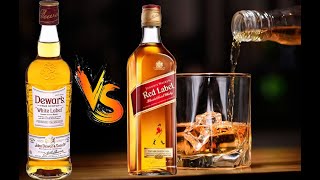 Dewars White Label VS Johnnie Walker Red Label обзорсравнение 18 [upl. by Winchester]