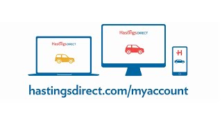 MyAccount  Manage your insurance policy online  Hastings Direct [upl. by Loggins]