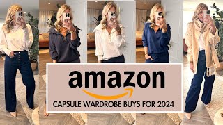 Amazon Capsule Wardrobe Best Buys 2024 [upl. by Eniawed]