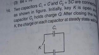 Distribution of charges on capacitor [upl. by Irabaj]