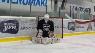 Network Goaltending Camp Vierumäki Finland July 2015 [upl. by Calysta]