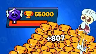 Brawl Stars Road To 55K Trophies 🏆 [upl. by Ennairam]