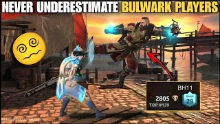 The Hidden Power 🔥 of Bulwark Players 😵‍💫 in Leaderboard Shadow Fight 4 Arena [upl. by Jeannine]