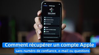 Comment récupérer un compte Apple sans numéro de confiance email ni questions [upl. by Anabelle]