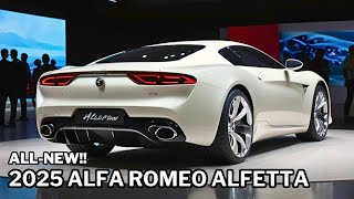 NEW 2025 Alfa Romeo Alfetta Coupe review New Model  The Most Fantastic classic car [upl. by Clancy]