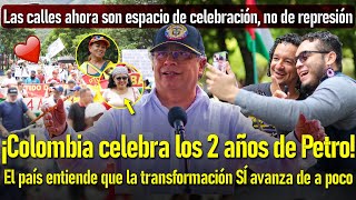 🚨EN VIVO Colombia celebra en las calles los 2 años del Gob Petro “el mejor voto de mi vida” [upl. by Ttegirb717]