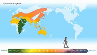 Le peuplement de la planète [upl. by Feune]