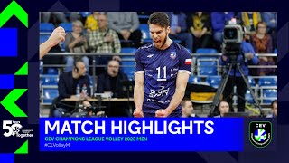 Highlights I Aluron CMC Warta ZAWIERCIE vs Grupa Azoty KĘDZIERZYNKOŹLE  CEV CL Volley 2023 [upl. by Trocki]