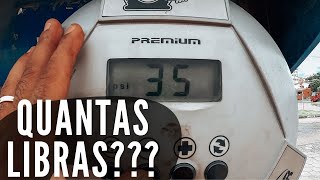 COMO CALIBRAR PNEU DE BIKE EM POSTO DE GASOLINA  BIKE D2 [upl. by Notsej]