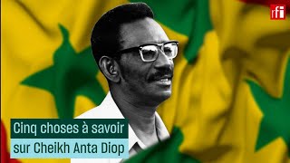 Cheikh Anta Diop  cinq choses à savoir • RFI [upl. by Aihsad]