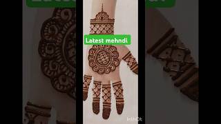 Mandala mehndi design youtubeshorts mehndi [upl. by Helsell]