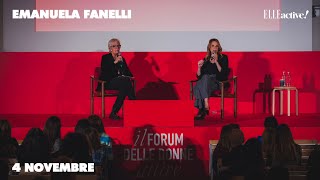 Elle Active  Parla con Elle Intervista A Tu Per Tu con Emanuela Fanelli [upl. by Ennazzus808]