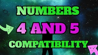 Numerology 4 and Numerology 5 Compatibility  Learn Numerology Secrets [upl. by Acinomad]