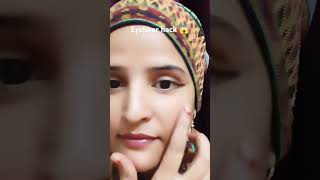 Viral Eyeliner Hack😲 Anihashaikh16 makeuptips short makeuptutorial eyemakeup eyelinerhack [upl. by Teews]