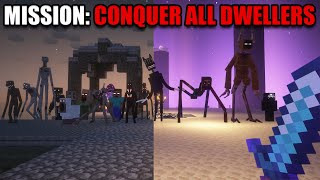 I Added All DWELLERS to a Wasteland in Minecraft and Then Tried to Beat The Game [upl. by Eiddet]