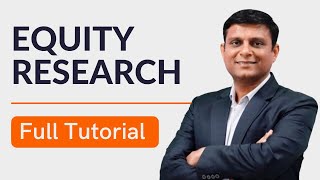 Equity Research of a company  Tutorial [upl. by Llewxam]