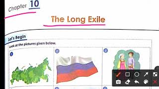 Class 6th English ch10 The Long Exile Part 1 [upl. by Htessil814]