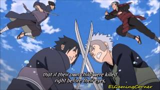 Madara Izuna and Tajima vs Hashirama Tobirama and Butsuma [upl. by Bashemath]