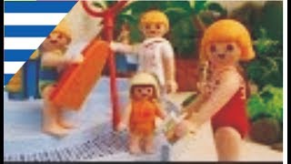 Playmobil ταινία Η Ελένη μαθαίνει κολύμπι Οικογένεια Οικονόμου [upl. by Oibaf]