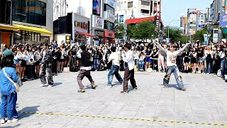 STREET ARTIST DRIPPIN KPOP BOYGROUP SINCHON BUSKING SKETCH WITH FAN BEAUTIFUL MAZE 240419 [upl. by Layton]