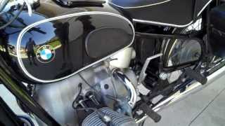 1965 BMW R 69 S COLD START [upl. by Lahcim808]