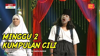 MUZIKAL LAWAK SUPERSTAR 3 MINGGU 2  CILI [upl. by Raddy]