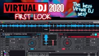 Virtual DJ 2020 The Best Virtual DJ Yet First Look Review [upl. by Mlohsihc]