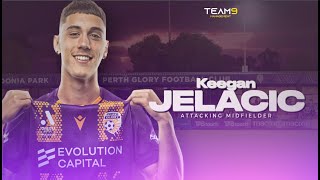 Keegan Jelacic ● Perth Glory FC ● Attacking Midfielder ● Highlights [upl. by Liahus]