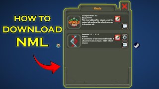 How To Download NML Tutorial New Modding Method  Worldbox [upl. by Idnem]