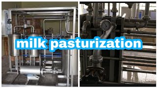 Pasteurisation processmilk industry [upl. by Ruhnke]