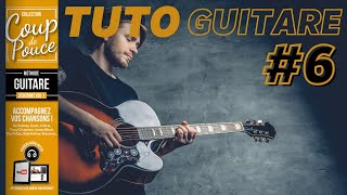 APPRENDRE LA GUITARE ACOUSTIQUE 6  Les accords en barré [upl. by Akcirederf]