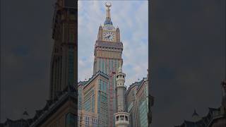 Clock tower in Makkah with zoom umrah clocktower Makkah BaituLLAaH [upl. by Sirotek]