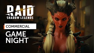 RAID Shadow Legends  Champions IRL  Game Night Official Commercial [upl. by Adelaida]