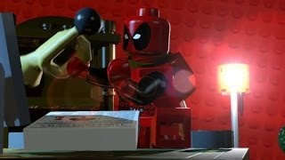 LEGO Marvel Super Heroes  Complete Deadpool Red Brick Guide amp How to Unlock Deadpool [upl. by Nilla736]