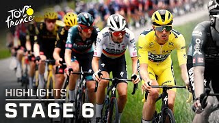 Tour de France 2023 Stage 6  EXTENDED HIGHLIGHTS  762023  Cycling on NBC Sports [upl. by Nolahc]