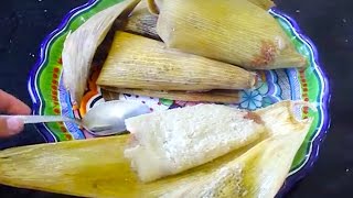 TAMALES de Frijol  La receta de la abuelita [upl. by Korie]