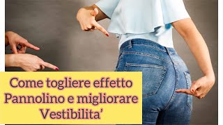 Come togliere effetto “Pannolino” nel pantalone [upl. by Lind]