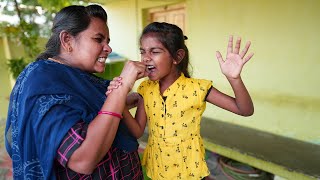 அச்சு பாப்பா பல்லு விழுந்து வாய்க்குள்ளே போயிடிச்சு 🙄  tooth fell out  MrsAbi [upl. by Eedna778]