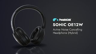 PeopleLink  SONIC HEADPHONE OE12W [upl. by Ekusoyr921]