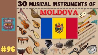 30 MUSICAL INSTRUMENTS OF MOLDOVA  LESSON 96  MUSICAL INSTRUMENTS  LEARNING MUSIC HUB [upl. by Goodson]