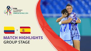 HIGHLIGHTS Colombia v Spain  FIFA U17 Women’s World Cup 2024 [upl. by Pyotr]