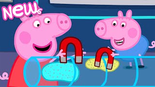 Peppa Pig Tales 🧲 Magnetic Slime Experiment 🦠 BRAND NEW Peppa Pig Episodes [upl. by Roeser]