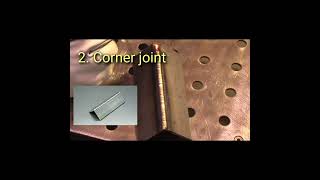 Types of welding joints Shorts welding typesofweldingjoints [upl. by Perloff]