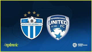 2024 NPLMVIC Round 17 South Melbourne FC v Manningham United Blues FC [upl. by Sandor528]