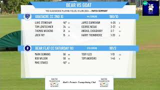 Bear Flat CC Saturday 1XI v Goatacre CC 2nd XI [upl. by Raknahs]